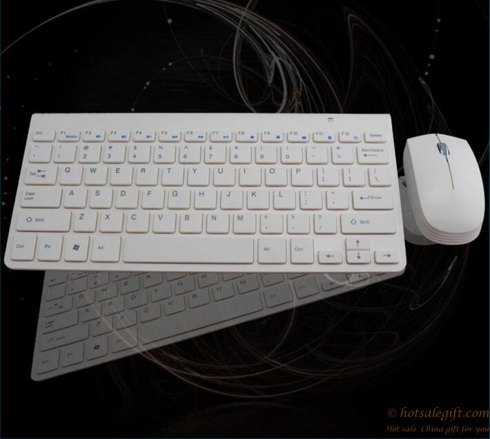 hotsalegift wireless bluetooth keyboard mouse set 4