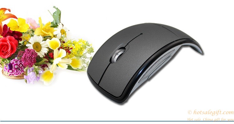 hotsalegift 24g wireless foldable optical mouse 5