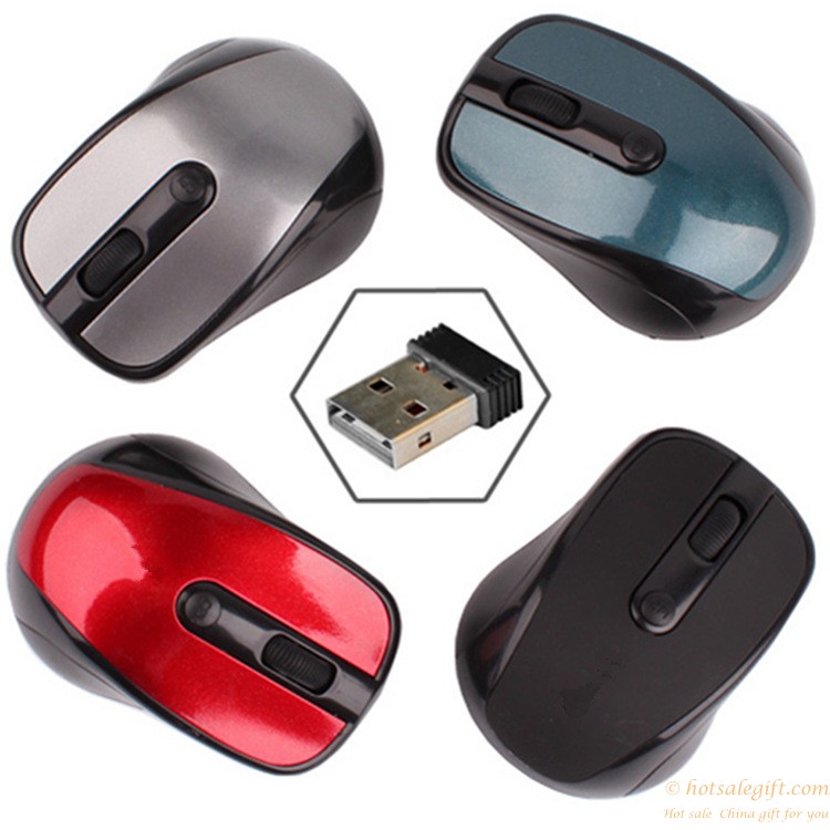 hotsalegift colorful fashion 24g wireless mouse 2