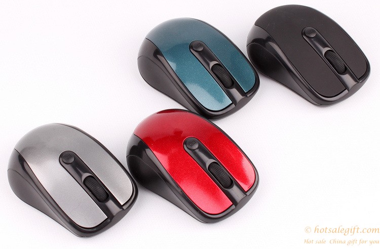 hotsalegift colorful fashion 24g wireless mouse