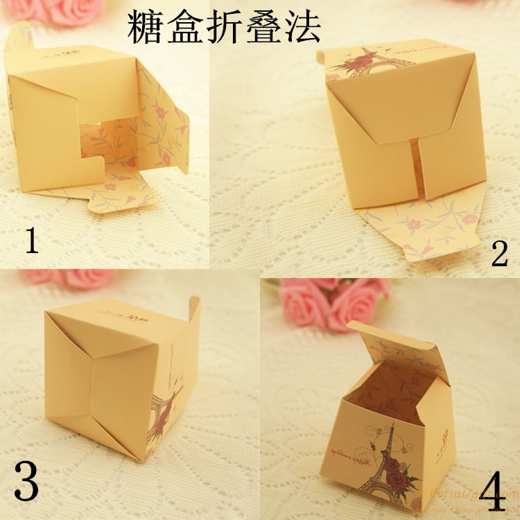 hotsalegift creative personalized wedding candy box 2