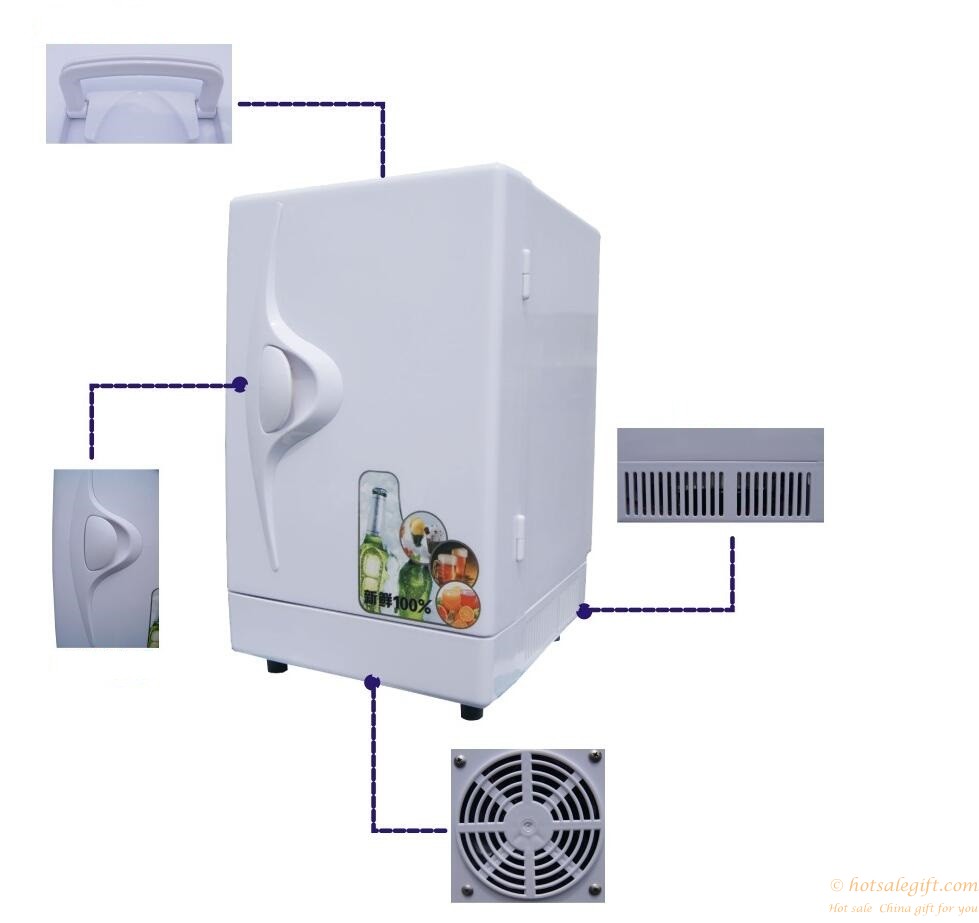 hotsalegift portable 135l small car refrigerator 1