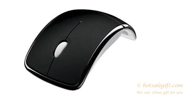 hotsalegift promotional 24ghz wireless foldable computer mouse 3
