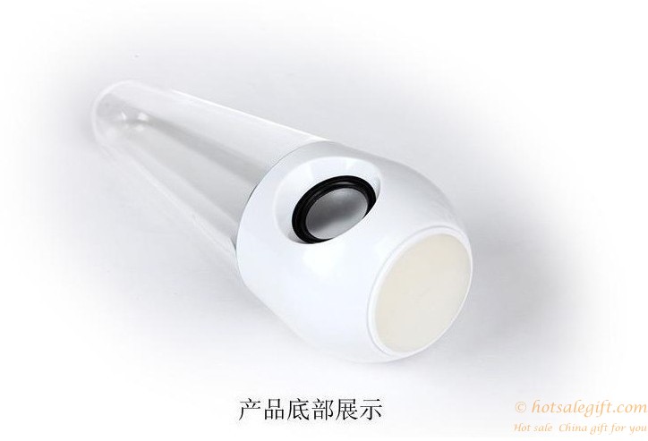 hotsalegift abs plastic quality water dancing speaker 5