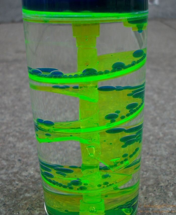 hotsalegift acrylic rotating hourglass acrylic liquid timer 3