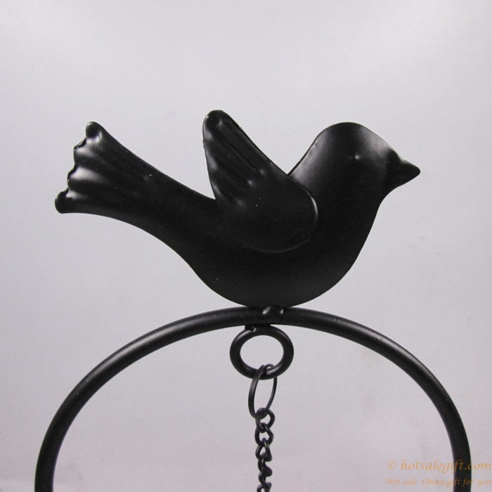 hotsalegift birdcage hanging iron candlestick 3