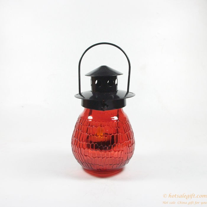 hotsalegift creative personality retro romantic stained glass candlestick lantern 7