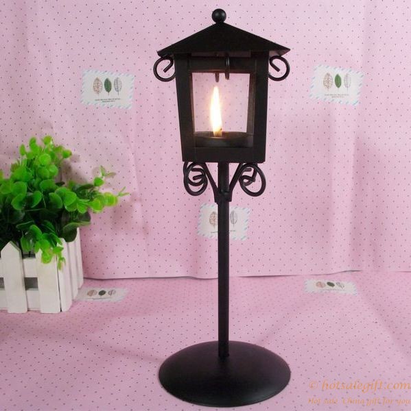 hotsalegift street lamp design iron candle holder metal craft home decoration 2