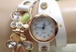 Plum módní náramek hodinky s diamantem pro mladé ženy a dívky