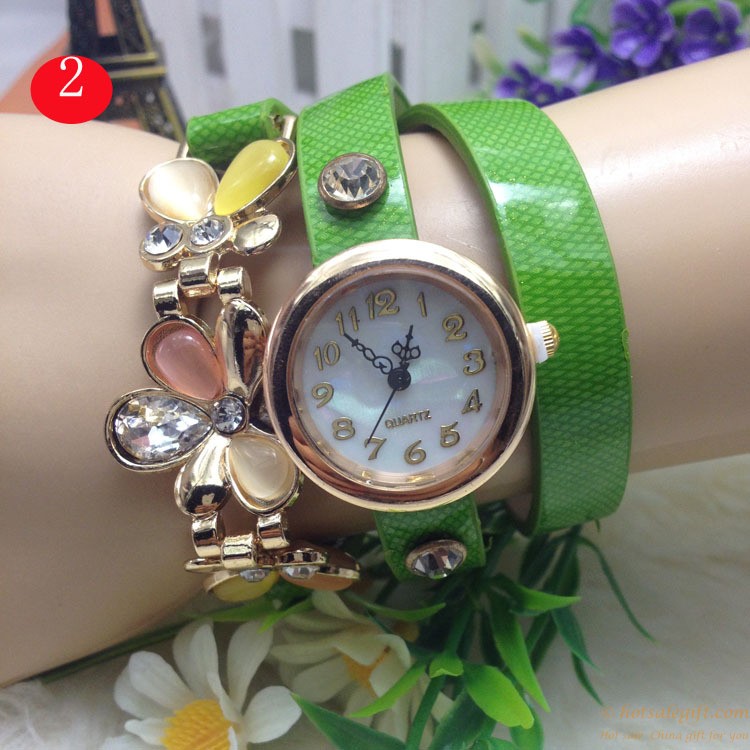 hotsalegift plum fashion bracelet watch diamond young ladies girls 4