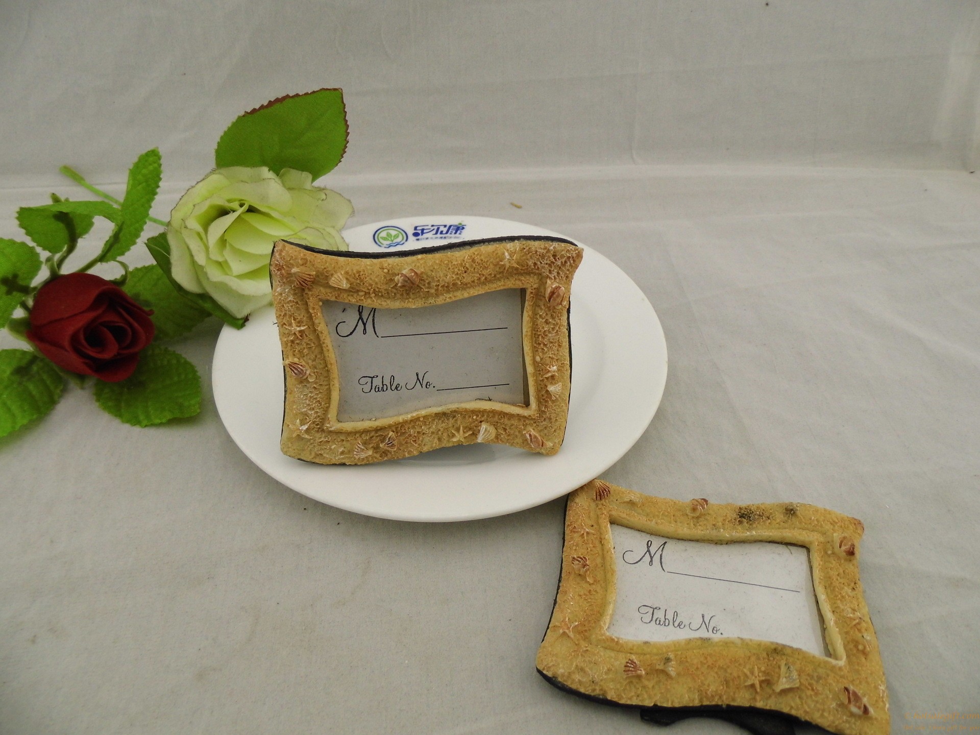 hotsalegift beachthemed photo frame resin place card holder favor wedding 2