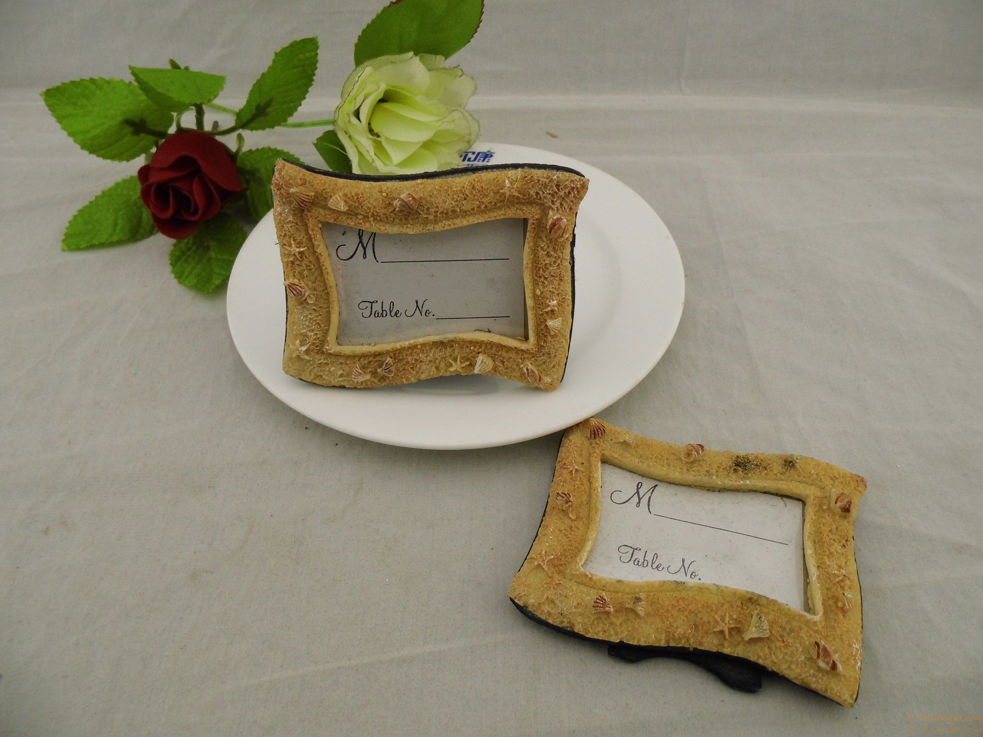 hotsalegift beachthemed photo frame resin place card holder favor wedding 3