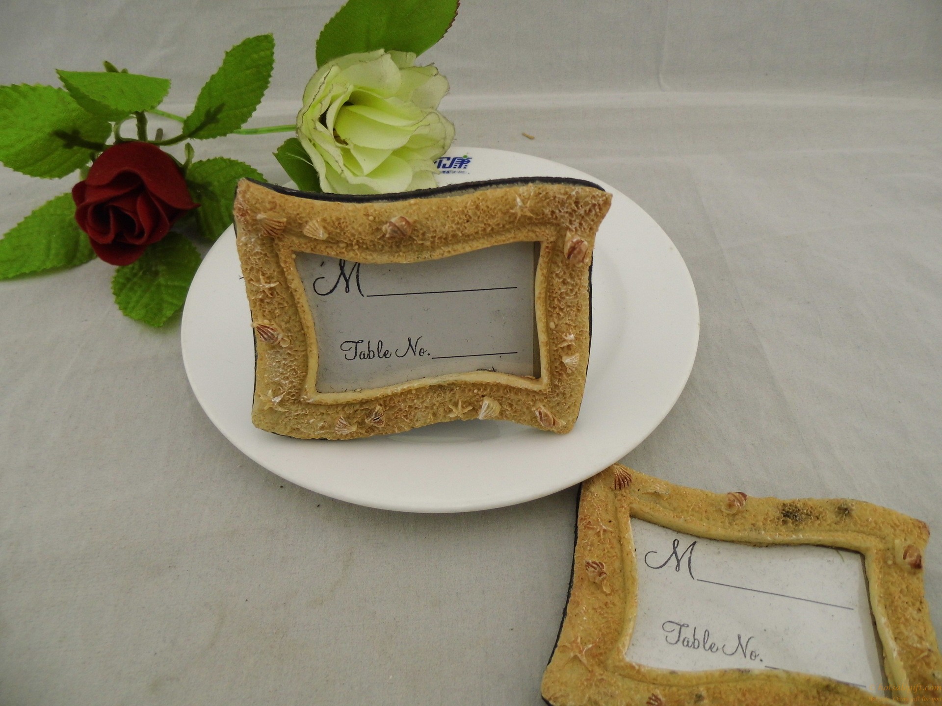 hotsalegift beachthemed photo frame resin place card holder favor wedding 4