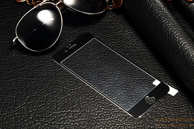 hotsalegift beautiful sturdy titanium aluminum glass screen protector iphone 5s5c 3