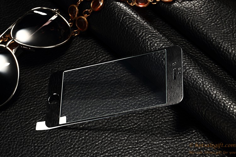 hotsalegift beautiful sturdy titanium aluminum glass screen protector iphone 5s5c 5