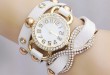 Cheap flashing diamond bracelet watch for ladies and girls