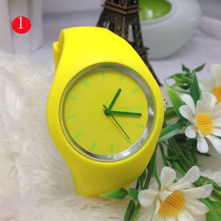 hotsalegift china movement top quality silicone watch customized 1