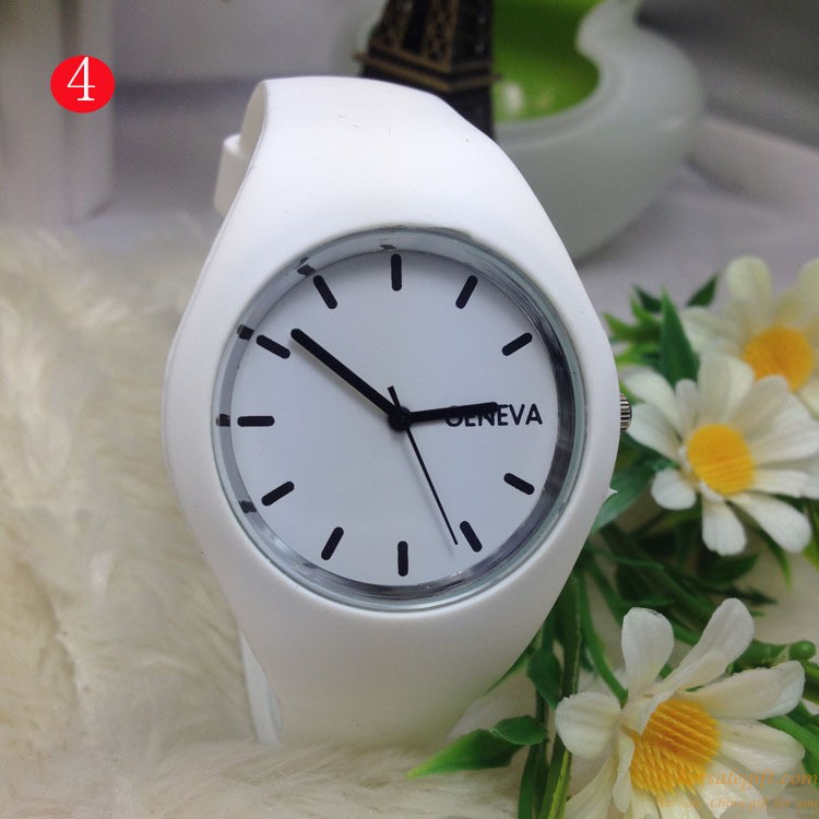 hotsalegift china movement top quality silicone watch customized 4