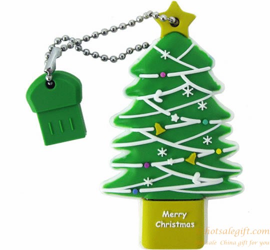 hotsalegift christmas tree design usb flash drive