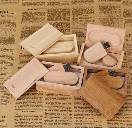 hotsalegift creative wooden disk wooden usb flash disk oemodm 3