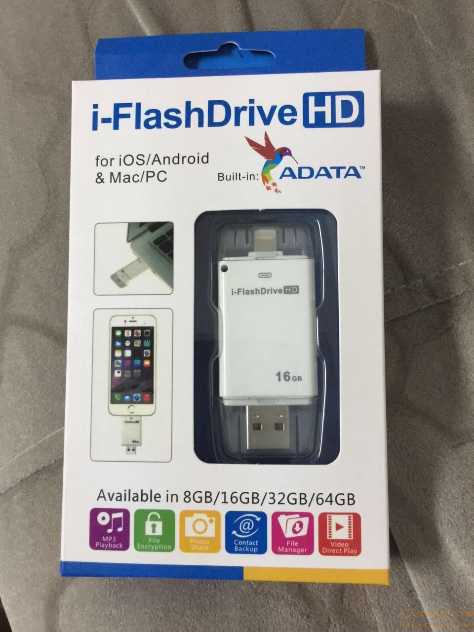 hotsalegift disign usb flash drive iphone pc capacity customizable 1