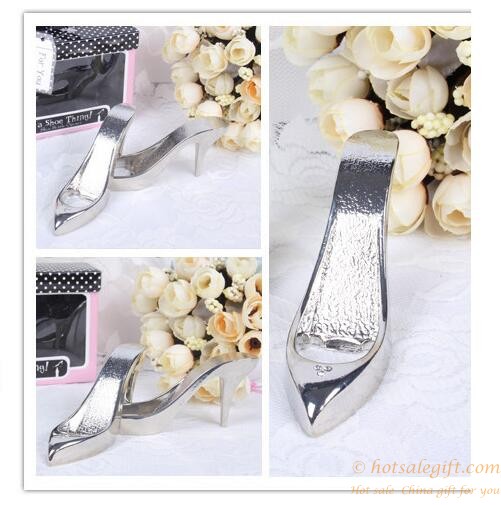 hotsalegift high heel shoe bottle opener wedding favors 5