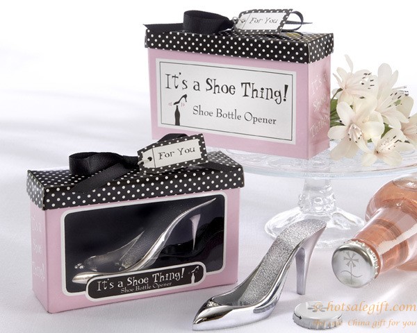 hotsalegift high heel shoe bottle opener wedding favors