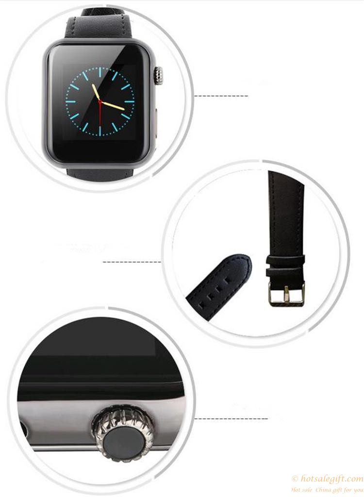 hotsalegift hot sale factory manufacture aw08 smart watch call mms pedometer antilost functions 6