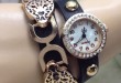 Leopard Tvar hlavy volný křemenný náramek hodinky pro ženy a dívky
