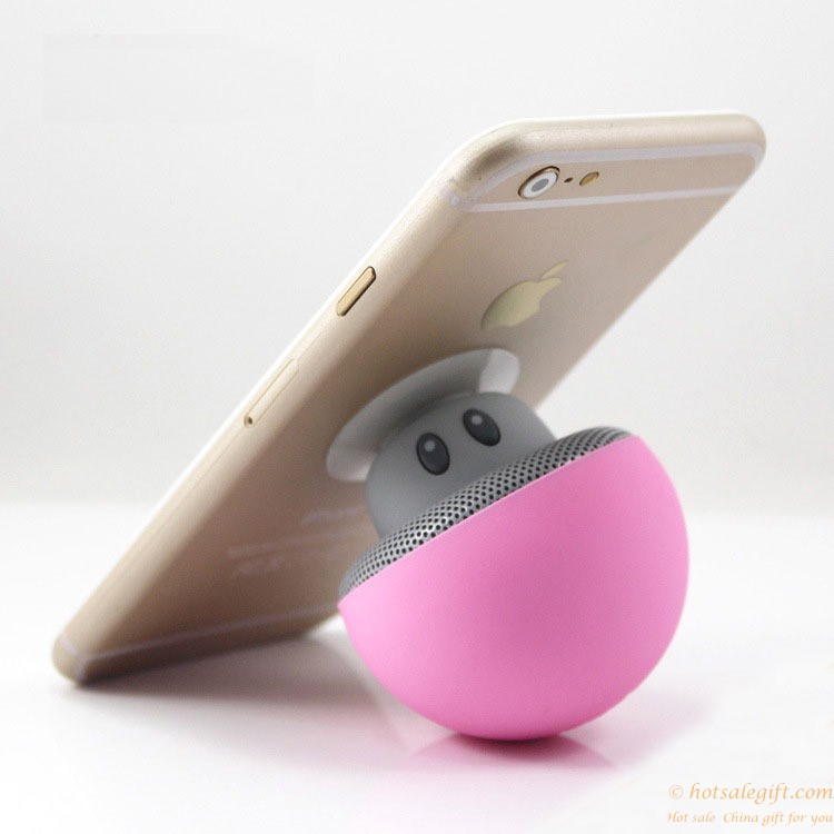 hotsalegift mobile sensors smart touch mini mushroom speaker paired iphone smartphone 10