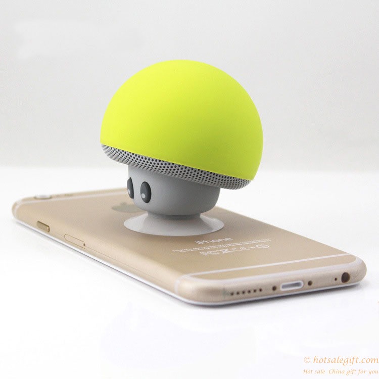 hotsalegift mobile sensors smart touch mini mushroom speaker paired iphone smartphone 12