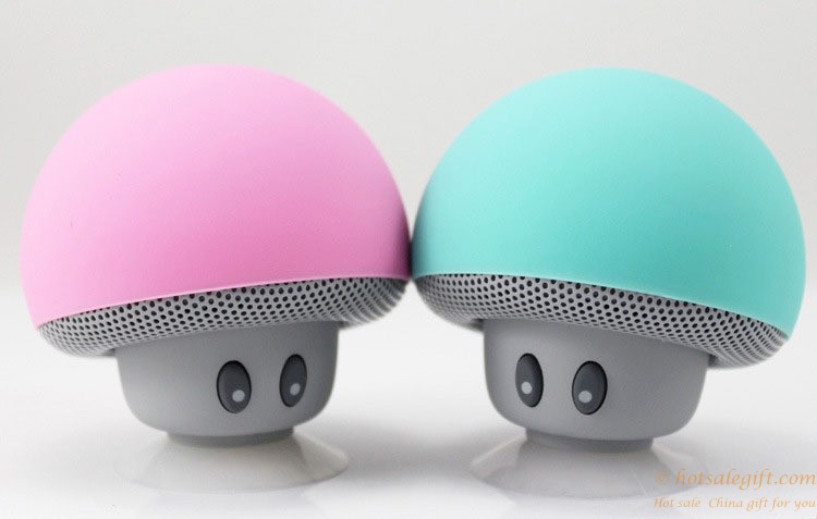 hotsalegift mobile sensors smart touch mini mushroom speaker paired iphone smartphone 3