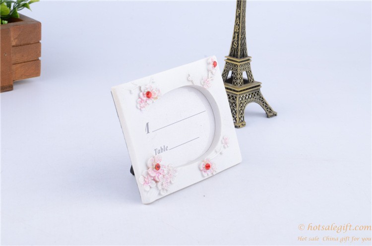 hotsalegift sakura photo frame resin card holder wedding decoration 2