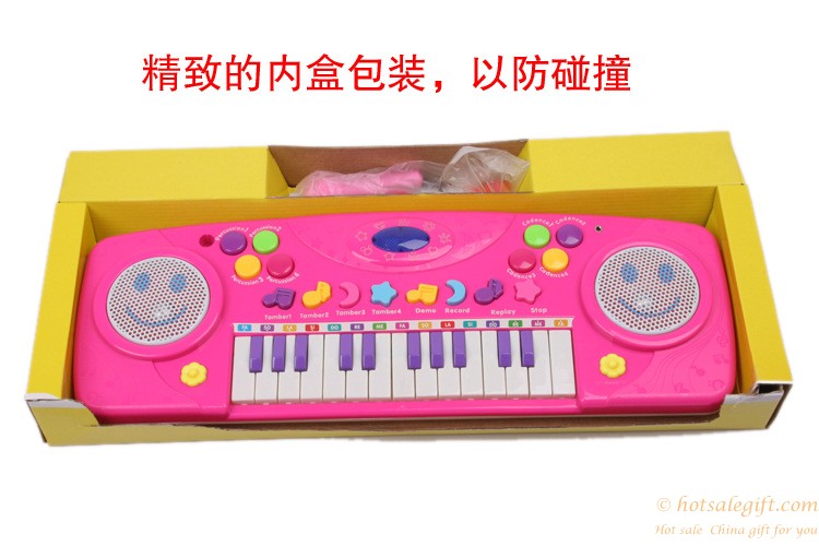 hotsalegift 25 key multifunctions puzzle electronic organ toys baby learning education 1
