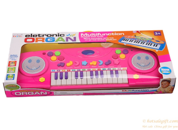 hotsalegift 25 key multifunctions puzzle electronic organ toys baby learning education 4
