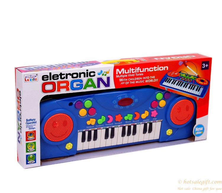 hotsalegift 25 key multifunctions puzzle electronic organ toys baby learning education 8