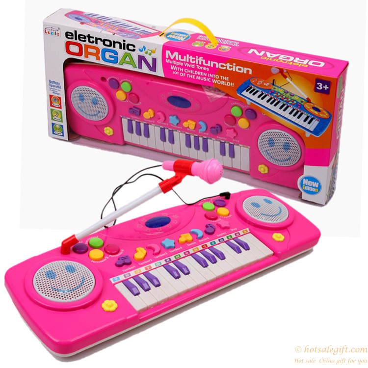 hotsalegift 25 key multifunctions puzzle electronic organ toys baby learning education