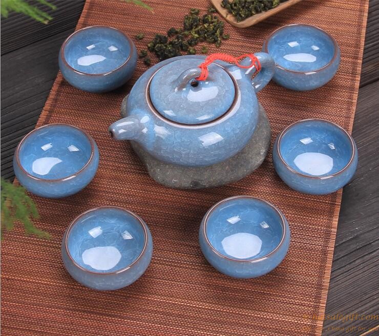 hotsalegift chinese ice crack pattern porcelain teacup 1