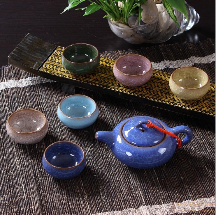 hotsalegift chinese ice crack pattern porcelain teacup