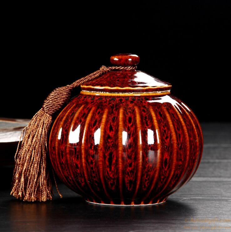 hotsalegift chinesestyle highquality ceramic tea caddy