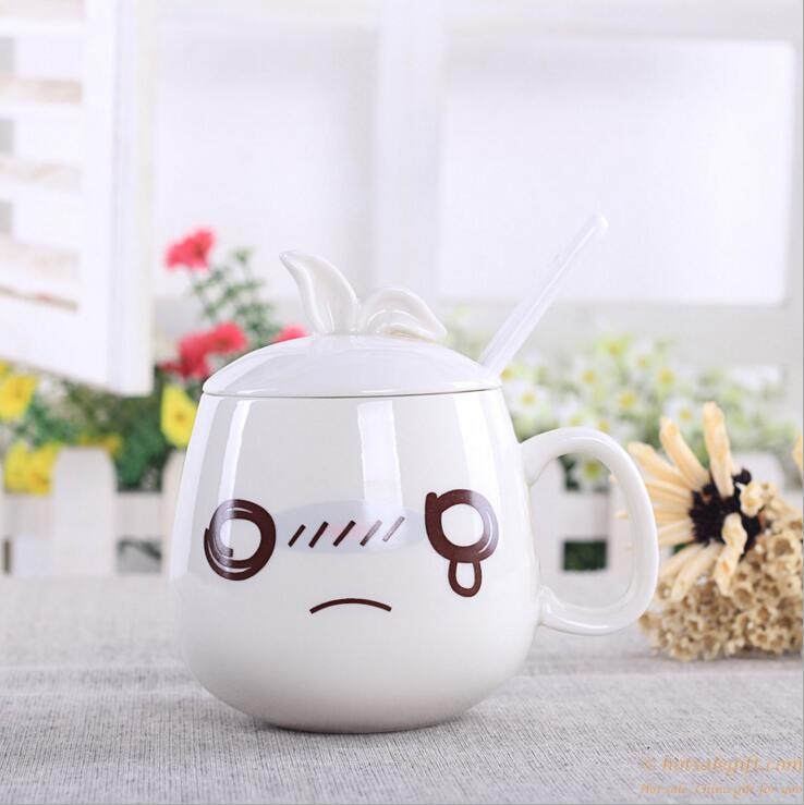 hotsalegift creative cute ceramic mug coffee cup logo customizable