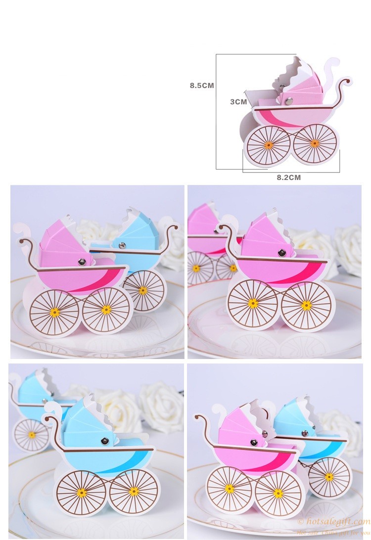 hotsalegift creative strollers design candy box 3