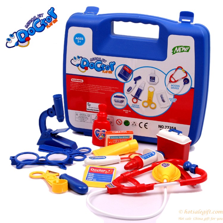 hotsalegift education multicolor children doctor play set medical kit toy 6