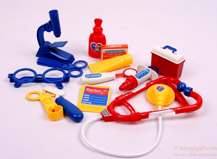 hotsalegift education multicolor children doctor play set medical kit toy 7