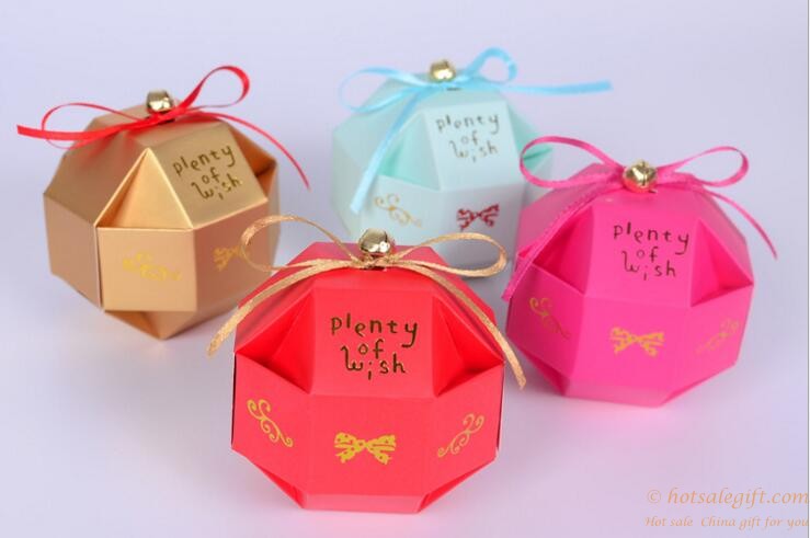 hotsalegift octahedral design wedding candy box gift boxes 1