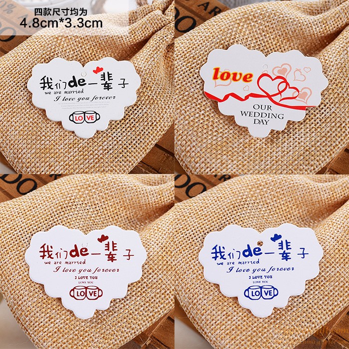 hotsalegift personalized sticker card wedding decorationlove model 7 8