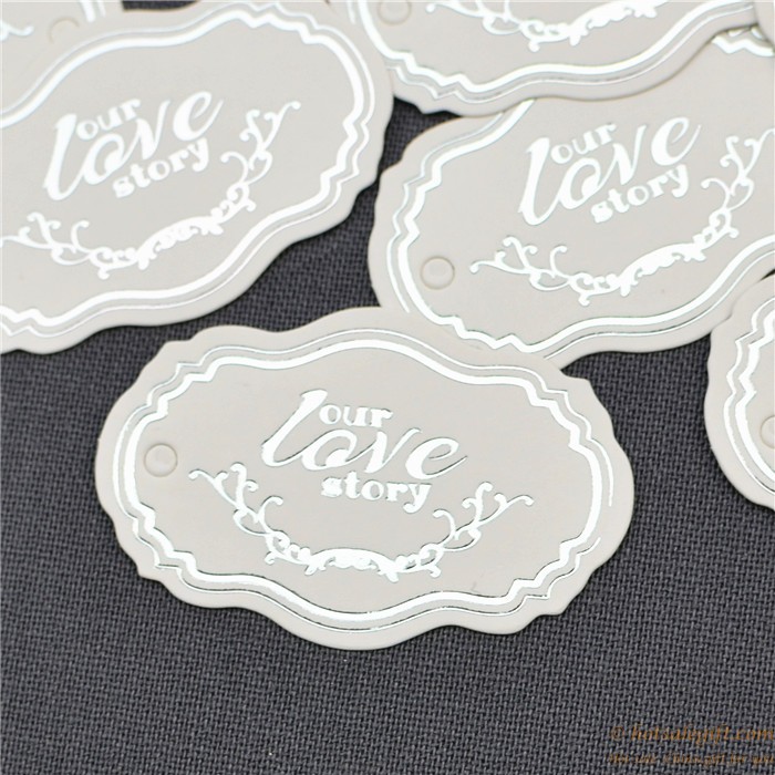hotsalegift personalized sticker card wedding decorationour love story model 5 2