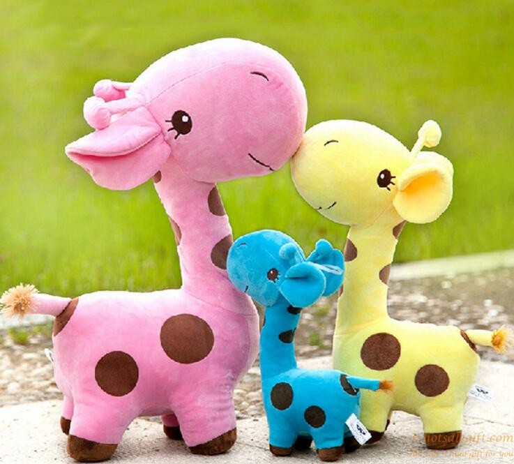hotsalegift super cute hot sale giraffe plush toy doll babies