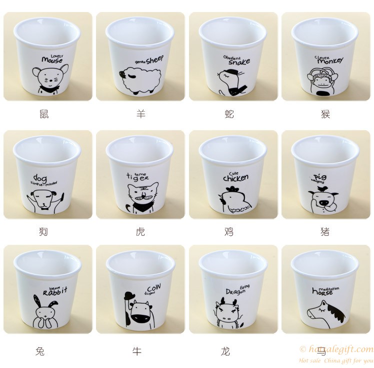 hotsalegift 12 zodiac creative ceramic mug daily 1