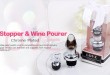 Diseño creativo de vino regalos de boda AMOR vertido y tapón de la botella de vino